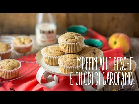 Pirottini muffin - Pesca