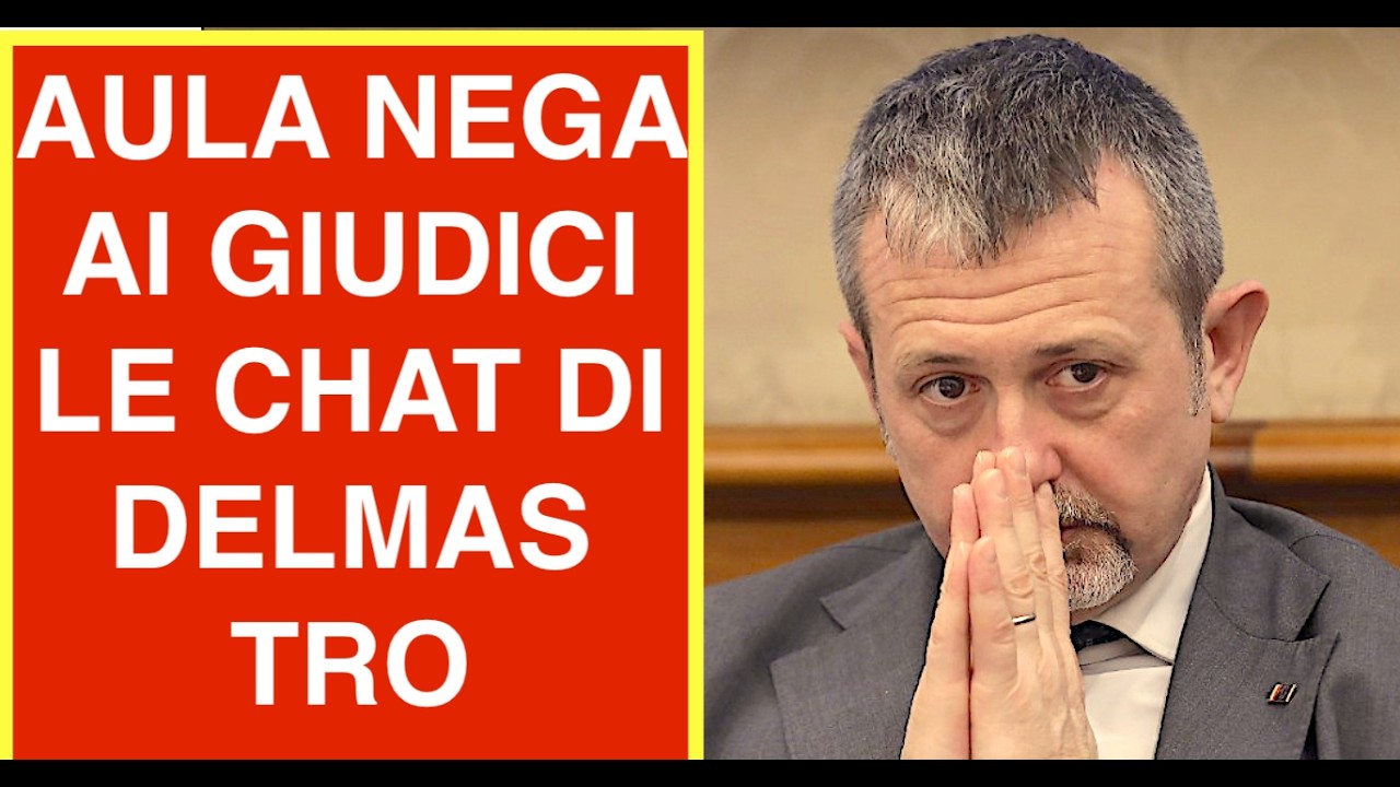 AULA NEGA AI GIUDICI LE CHAT DI DELMASTRO. INSORGE LA SINISTRA