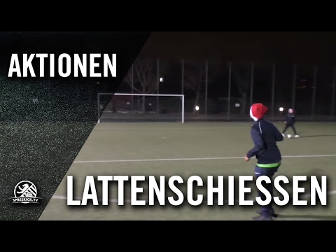 X-MAS-Lattenschießen mit den D-Junioren von Stern 1900 | SPREEKICK.TV