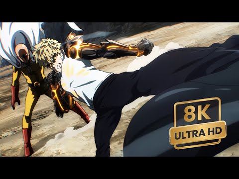 Saitama vs Genos - Best Quality (8K 60FPS)