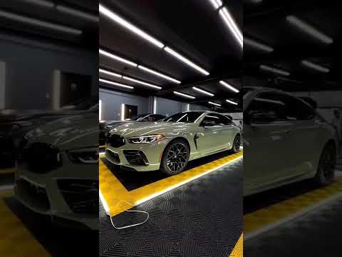Thumbnail for Behind the scenes of the BMW M8 Competition wrap🔥🚀⚡ by Bmw m8