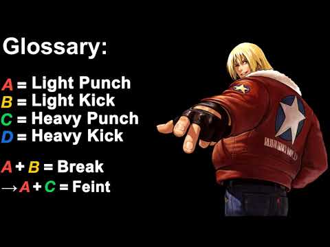 Garou: Mark of the Wolves Basic Combos - Terry Bogard
