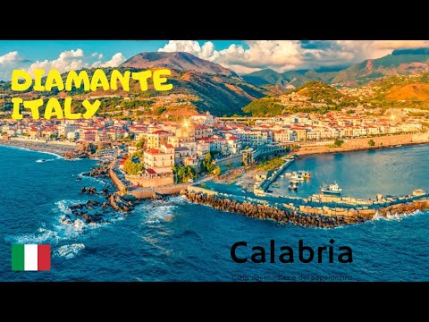 Diamante, ITALY  🇮🇹 Walking Tour. CALABRIA