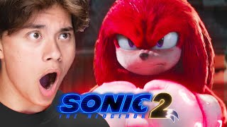 KNUCKLES VS SONIC! (Sonic Movie 2 Trailer Reaction)