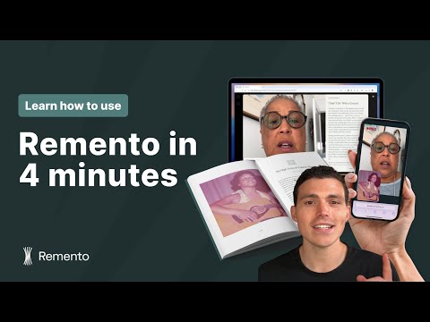 How Remento Works: Preserve Family Memories Using Only Your Voice | 4-Minute Product Overview