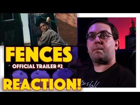 REACTION! Fences Official Trailer #2 - Denzel Washington Movie 2016