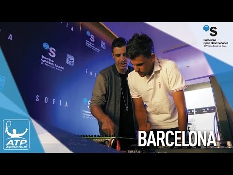 Thiem Helps DJ At The 2018 Barcelona Players' Party