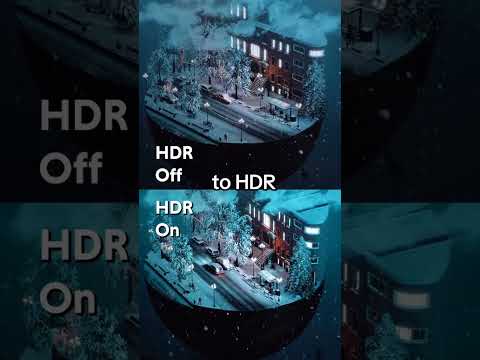 HDR On VS Off Comparison