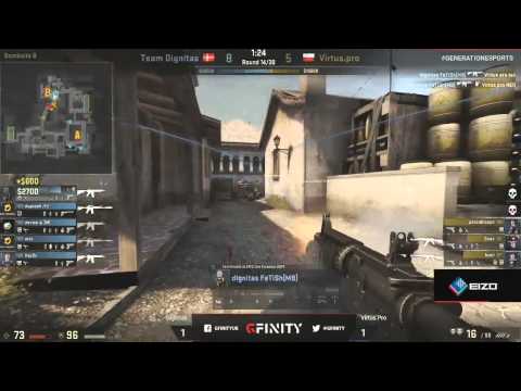 Dignitas vs Virtus.pro [de_inferno] - CS:GO Gfinity 3 2014