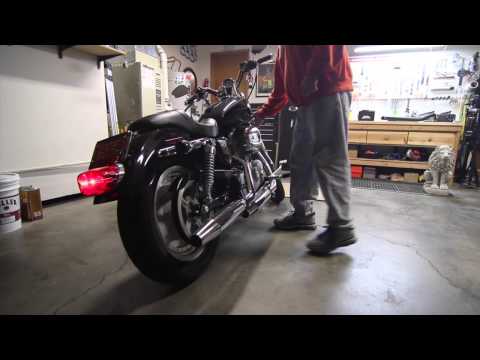 Sportster stock pipes vs Vance & Hines Shortshots
