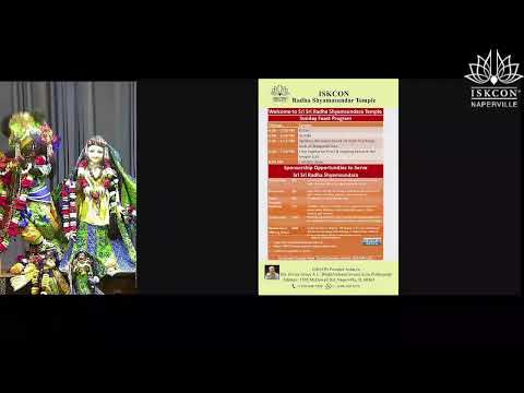 Iskcon Naperville, SB Class 8/14