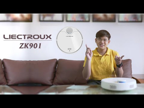 Robot hút bụi lau nhà LIECTROUX ZK901 có gì hot???