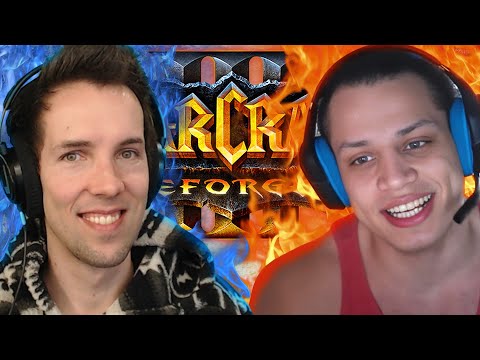 GRUBBY vs TYLER1 WC3 SHOWMATCH - Part 1