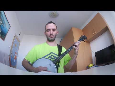 Pentatonic scales exercises for CGDA Tenor Banjo