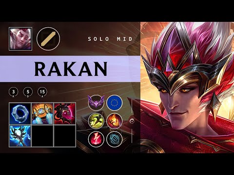 Rakan Mid vs Viktor - EUW Master Patch 25.24