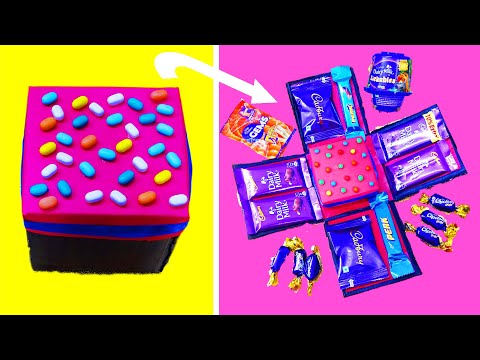 Interesting Surprise Chocolate Gift Box For Birthday, Anniversary, Diwali | Chocolate Explosion Box💓