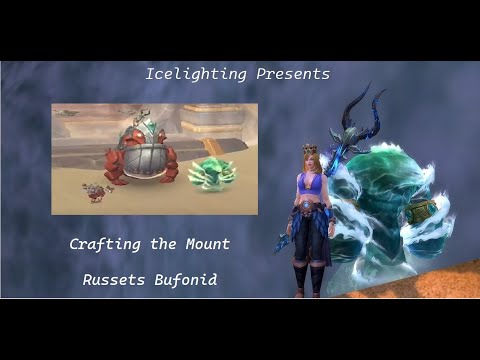 Russets Bufonid - Craftable Mount - Lens of Focused Intention - Bufonid Lattice - Genesis Motes