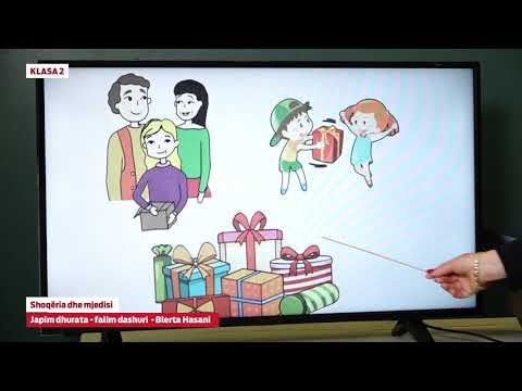 e Mesimi Klasa 2 - 2098 Shoqëria dhe mjedisi - Japim dhurata, falim dashuri