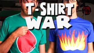 T-SHIRT WAR!! (stop-motion) - Rhett &amp; Link