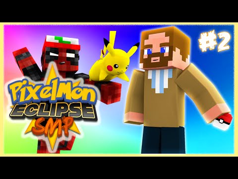 Minecraft: Pixelmon Eclipse SMP - Ep. 2 - "A STRANGE VISITOR"  (Pixelmon 1.8 Survival)