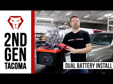 2nd Gen Tacoma Dual Battery Kit Installation Video