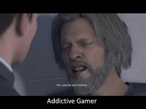 Detroit: Become Human - Hank's reaction after seeing Connor after his deaths