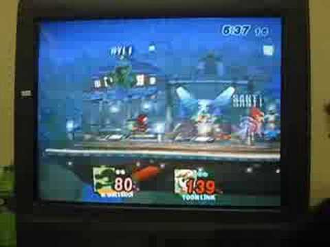 Hylian (g&w) vs. Santi (toon link) 1