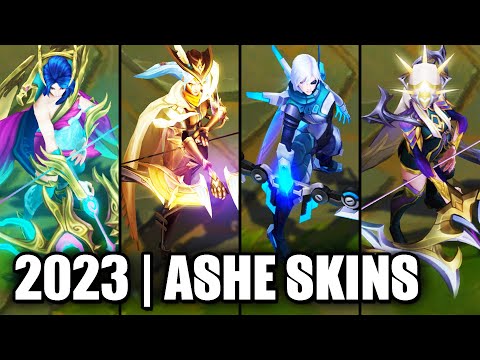 ALL ASHE SKINS SPOTLIGHT 2023 | League of Legends