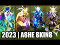 ALL ASHE SKINS SPOTLIGHT 2023 | League of Legends