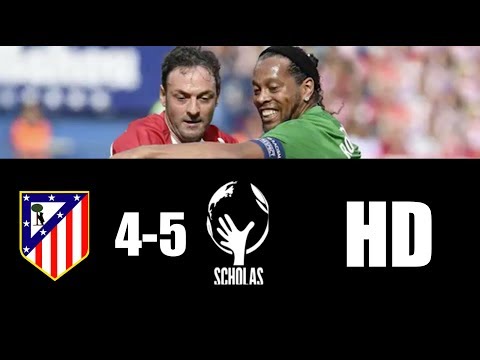 Leyendas Atletico De Madrid vs Resto Del Mundo 4-5 RESUMEN GOLES 2017 HD