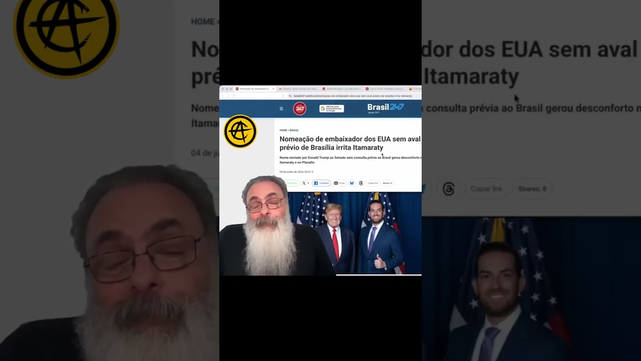 LULA PLANEJA RECUSAR NOVO EMBAIXADOR AMERICANO no BRASIL para GANHAR VOTOS