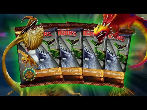 6 SEASONAL PACKS!!!-Dragons:Rise of Berk