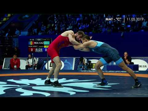 Final 3-5 FS 65 kg MAXIM SACULTAN (MDA) - TIMUR AITKULOV (KAZ)