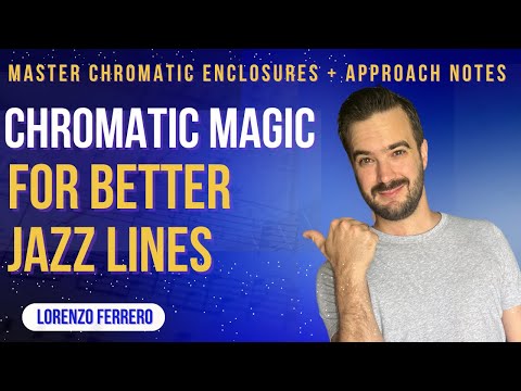 How to Use Chromatic Approach Notes Like a Jazz Pro