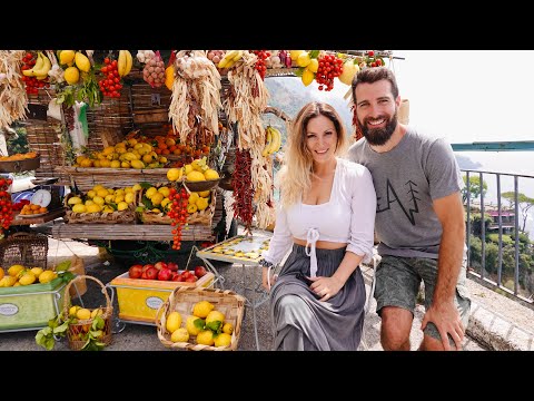 AMALFI COAST: LIVING LA DOLCE VITA IN ITALY! POSITANO AMALFI RAVELLO tour with locals! VAN LIFE