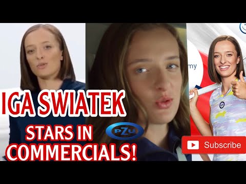 IGA SWIATEK STARS IN PZU COMMERCIALS!