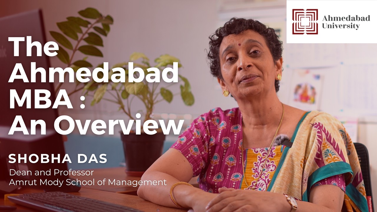 Prof. Shobha Das, Dean, Amrut Mody School of Management