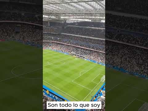 New Santiago Bernabeu with Real Madrid anthem + lyrics