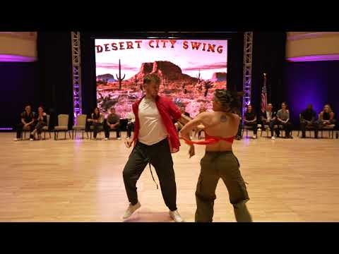 Nicole Ramirez and Benji Schwimmer - Champions Strictly Final - Desert City Swing 2025