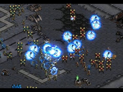 Mini (P) v Stork (P) on Transistor - Starcraft Brood War - Remastered 2019