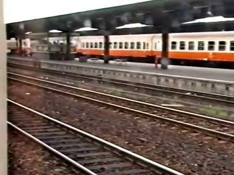 East Berlin S-Bahn train rides 1989