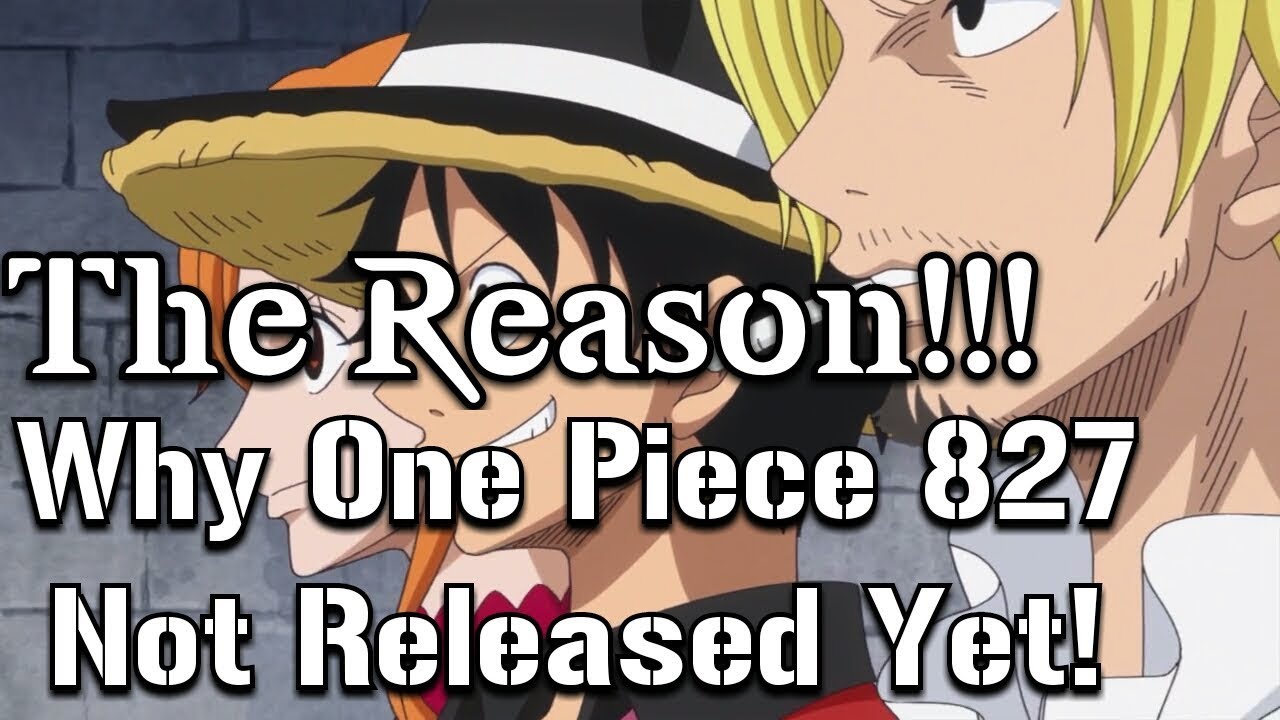 One Piece Episode 827 : Why Not Released Yet - The Reason Behind
