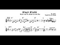 Phil Woods Melody and Solo Transcription on The Stanley Stomper