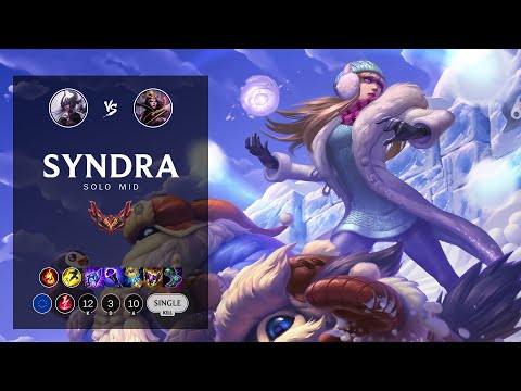 Syndra Mid vs LeBlanc - EUW Grandmaster Patch 12.17