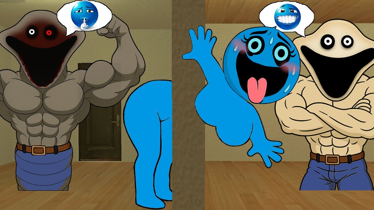 Hungry Snake is Stuck on the Wall ?! 🤭 | Hungry Worm X Jevin | KPop Demon Hunters X Sprunki in Gmod