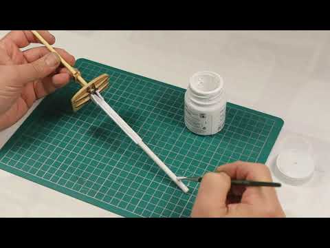 83- Pintado del trinquete. HMS Terror - Modelismo Naval