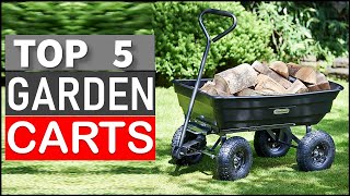 Top 5 Best Garden Carts in 2025