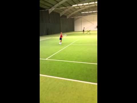 6 year old tennis player Amalia Widdowson