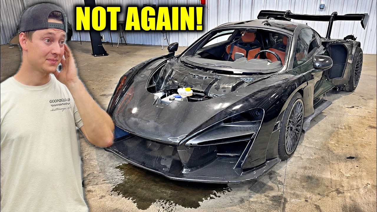 Complete Shop Chaos After Our McLaren Senna Broke...