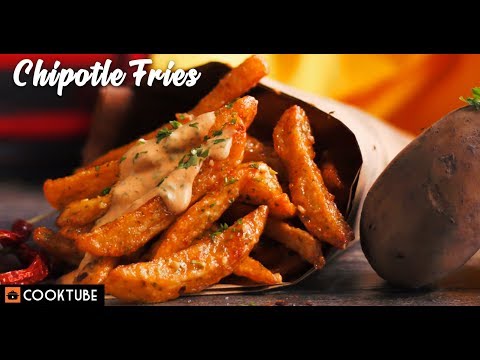 Chipotle Fries Recipe | French Fries With Chipotle Mayo Dressing | Fries Recipe